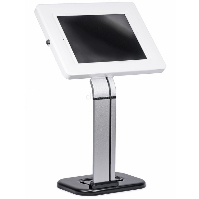 Anti Theft Ipad Tablet Desk Mount Stand Secure Holder Kiosk Pos