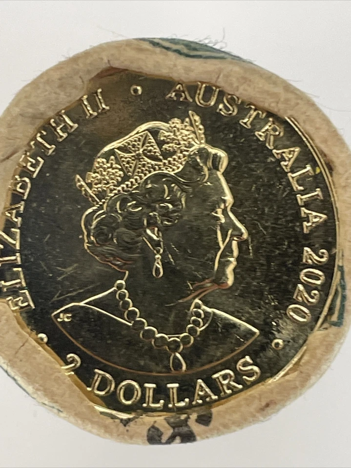 2020 Australia 🔥TOKYO Paralympics $2 Colour coin 🔥in Roll - image 4 of 4