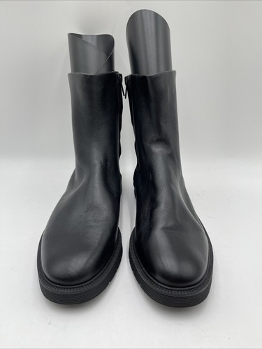 Women’s Vince Holland Leather Boot Black Size 8.5M/39 - Picture 2 of 5