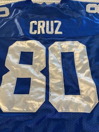 Maglia calcio Reebok NFL uomo New York Giants Victor Cruz cucita taglia large - Foto 11 di 11
