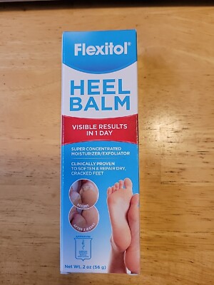 Cracked Heels Flexitol Heel Cream Flexitol Heel Balm, Ounce Tube
