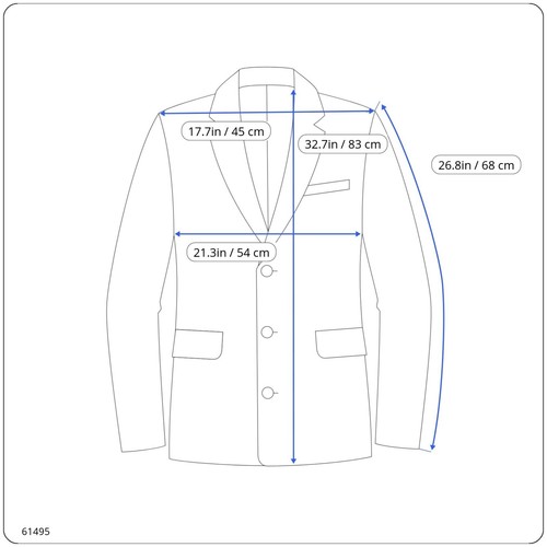 Suitsupply Blazer Uomo Unico (EU) 51 Tutte Le Stagioni Pulsante - Bild 3 von 7