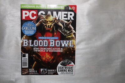 PCGAMER MAGAZINE BLOOD BOWL ISSUE 345 JULY 2021