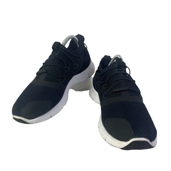 Under Armour Valsetz Black Running Shoes Womens Size 9 - Image 2 of 4