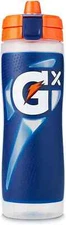 Refillable Gx Bottle, Plastic Squeeze Bottle in Solid Navy, Pack of 1 - 30Oz NEW