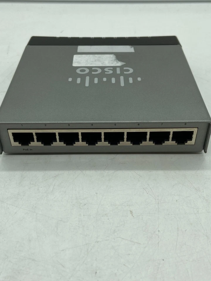 Cisco Small Business 8 Port Gigabit Smart Switch SG200-08 (See Desc) Free S/H - Image 2 of 4