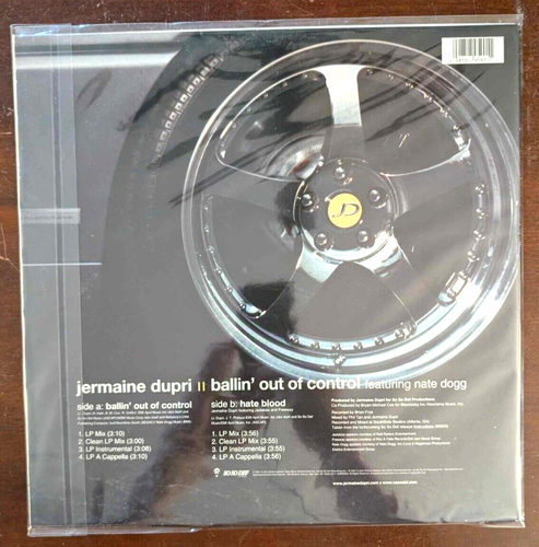 Jermaine Dupri: Ballin' Out Of Control 2001 SINGLE So Def 4479590 Vinyl LP Recor - Picture 10 of 11