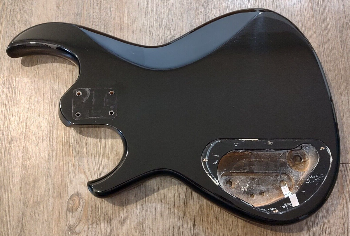 ARIA PRO 2 II RSB DELUXE BASS GUITAR BODY in BLACK - MADE IN JAPAN