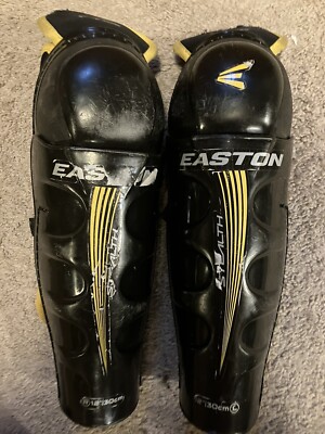 Easton stealth hockey shin guards pads 12  30cm