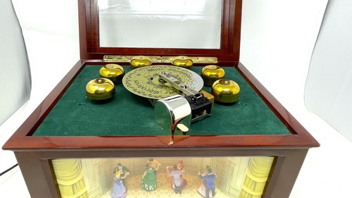 Mr. Christmas Lighted Animated Bell Symphony Music Box - Picture 6 of 12