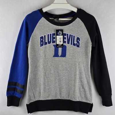 $35 Gen Duke Blue Devils Graphic Print Sweatshirt Girls Large 14