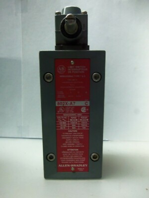 Nice Allen Bradley AB 802X-A7 802XA7 Ser C Hazardous Locations Limit Switch