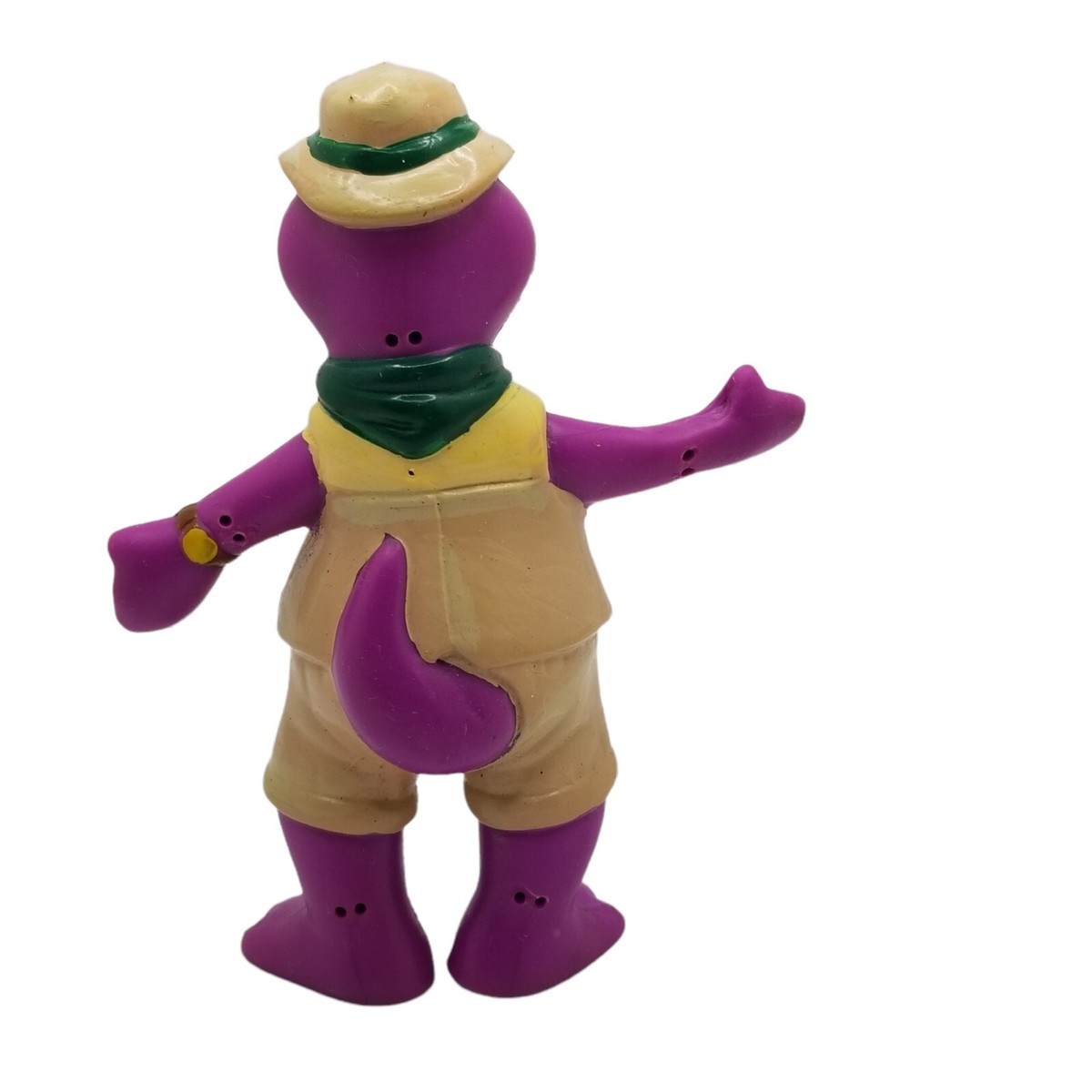 BARNEY Figure Purple Dinosaur 1993 Lyons Group Safari Explorer 4
