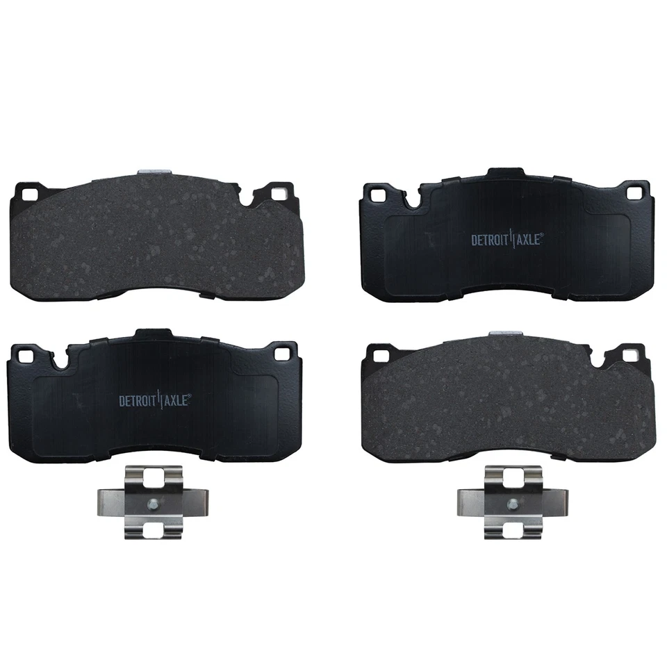 Front Ceramic Brake Pads Hardware for 2008 2009 2010 2011 2012 2013 BMW 135i - Image 3 of 4