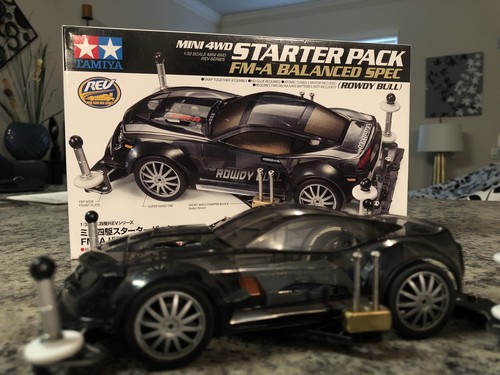 1/32 Cars Tamiya 18710 JR Starter Pack FM-A Balanced Rowdy Bull