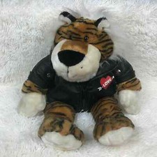 Dan Dee Collectors Choice Love Lion Black Leather Jacket Plush 18"
