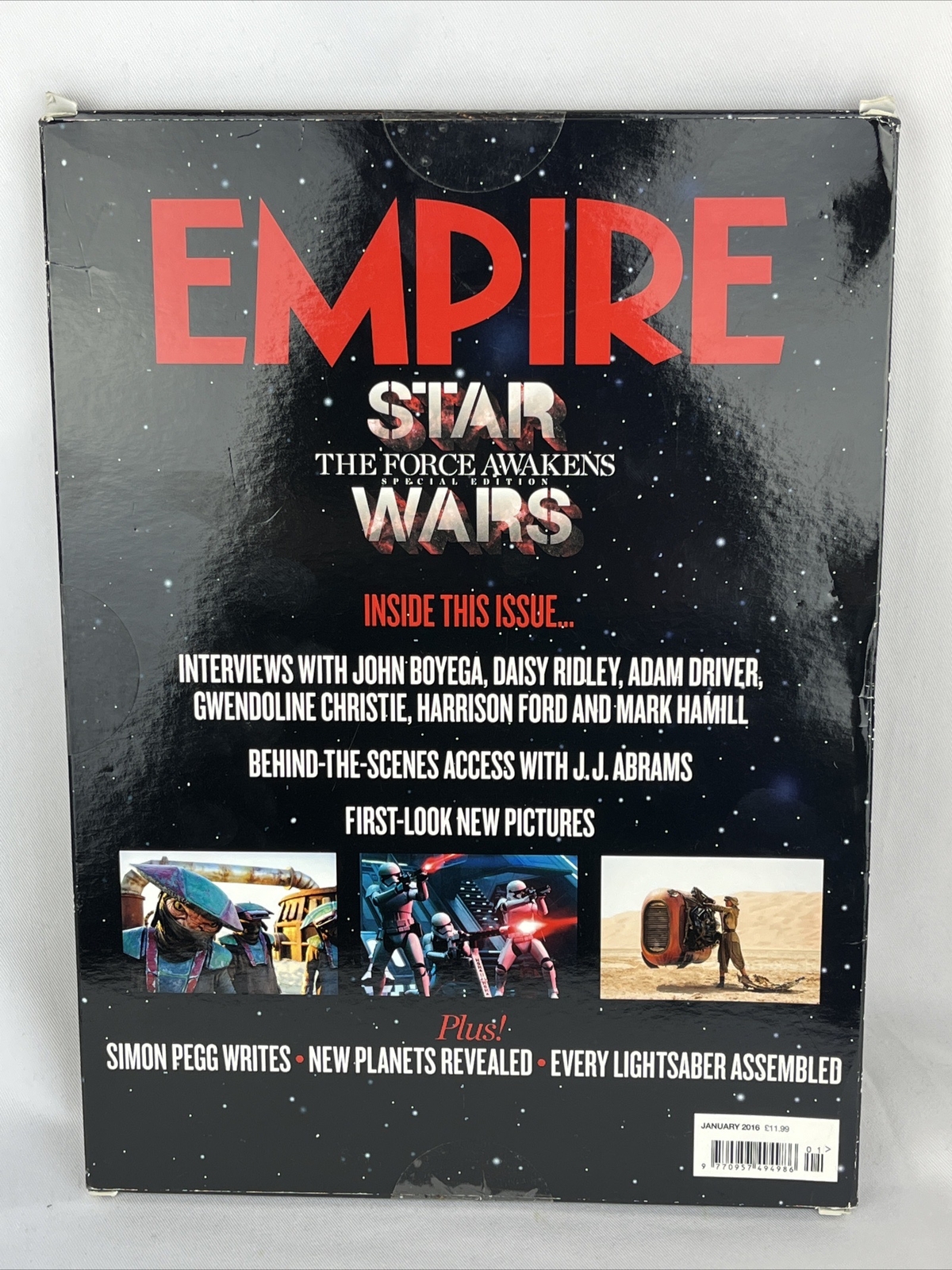 Star Wars The Force Awakens Empire Limited Edition Magazine & Kylo Ren Figure