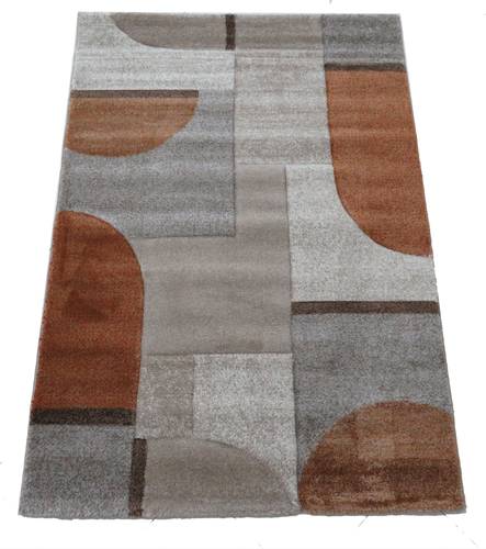 Tappeto moderno salotto soggiorno geometrico vari modelli 120x170cm Linea Oro - Foto 7 di 11