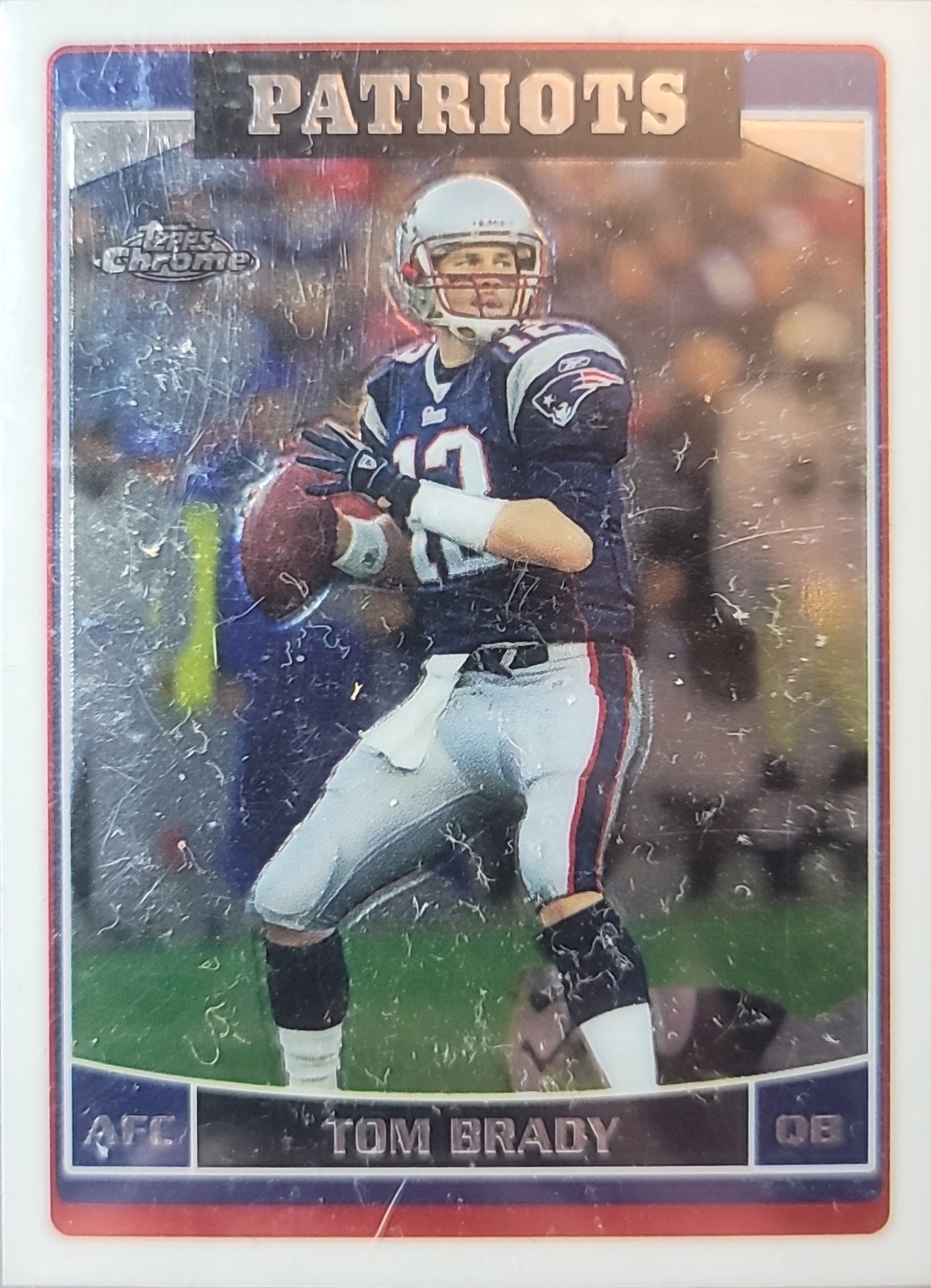 2006 Topps Chrome #106 Tom Brady