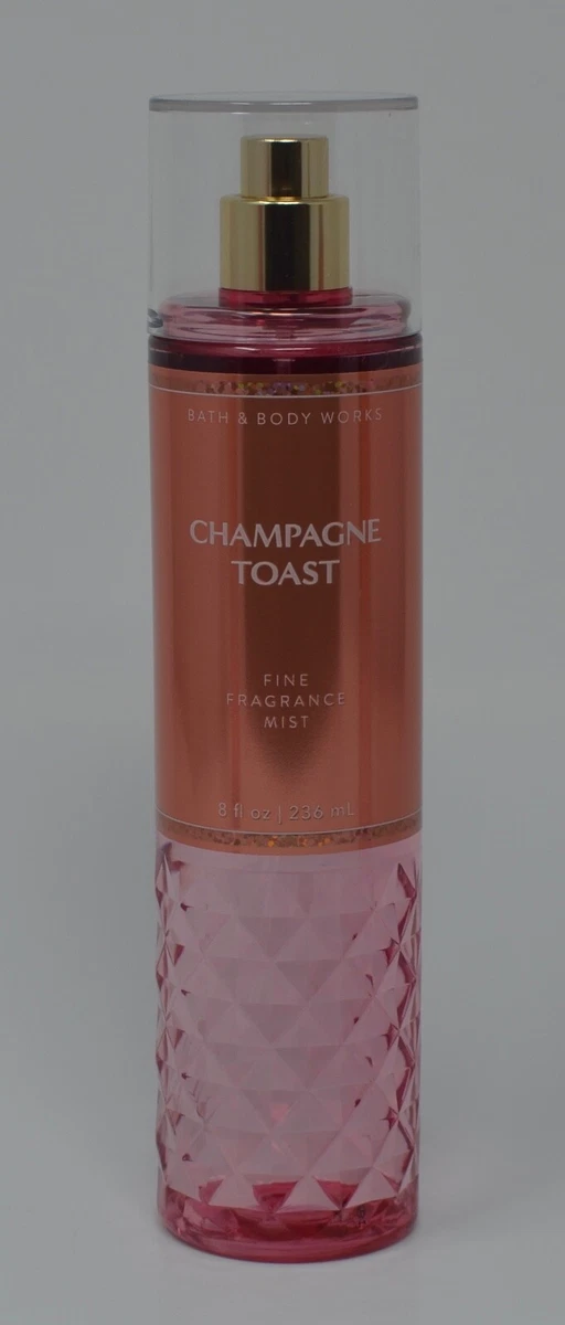 1 BATH & BODY WORKS CHAMPAGNE TOAST FINE FRAGRANCE MIST BODY SPRAY 8 OZ  LARGE