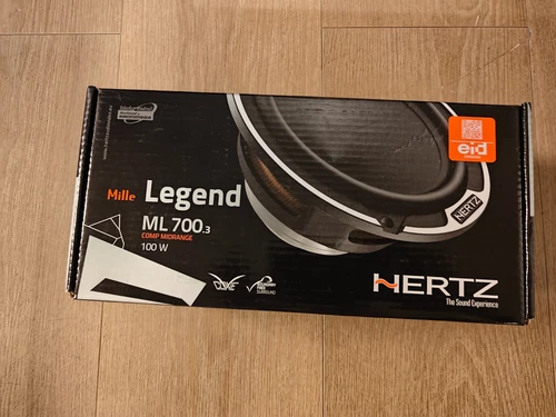 HERTZ ML 700.3 MILLE LEGEND MIDRANGES 3"-70mm, open box/never played