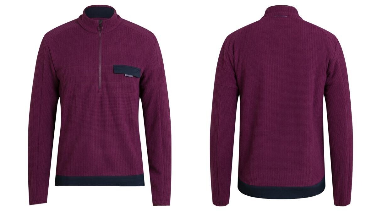 Rapha Explore Technical Pullover Half Zip Fleece … - image 1