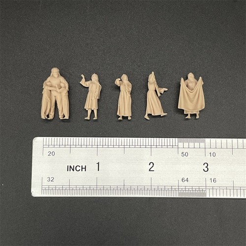 1/72 Scale Model Iraqi War Refugees Figures Modern War Scene Dioramas Unpainted - Picture 6 of 6