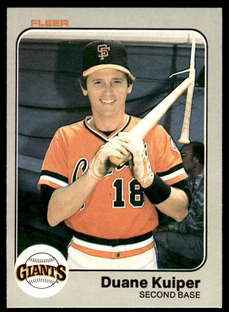 Duane Kuiper trading card
