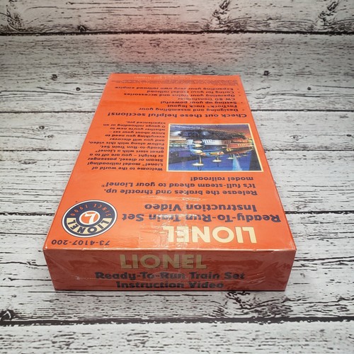 Lionel Ready to Run Train Set Instruction Video VHS Factory Sealed Collectible - Picture 5 of 7