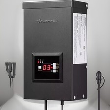 DEWENWILS 300W Low Voltage Transformer with 3 Independent Control Outputs