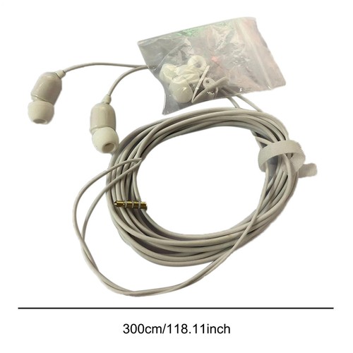 Extra Long Earbuds 3M Wired In Ear Headphones With Microphone Portable Earphone - 第 12/15 張圖片