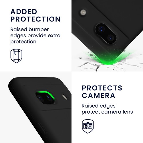 Coque souple en silicone pour Google Pixel 7a - Photo 3/8