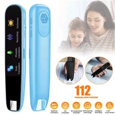 2024 Smart 112 Language Translator Device Text Reading Pen Scan Translation Pen