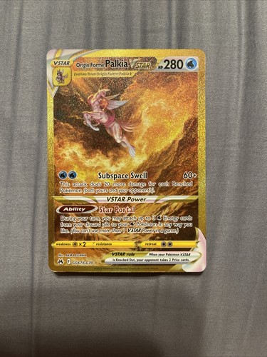 Pokemon Crown Zenith Origin Forme Palkia Vstar GOLD GG67 GG70 Secret 