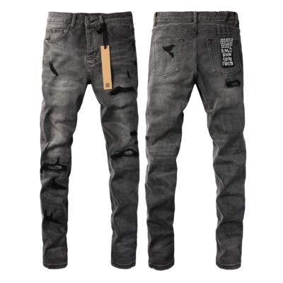 パンツ 444 Ksubi jeans 29 NEW KSUBI Men's Dark Gray Patch Distressed Pants High Street