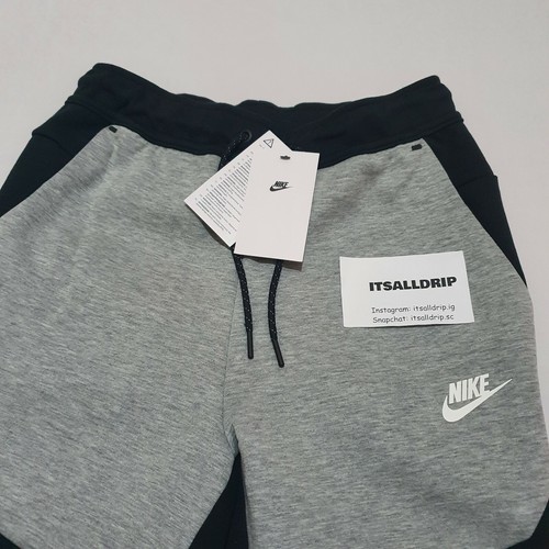 NIKE TECH FLEECE BLACK/GREY TRACKSUIT MENS SIZE XS/S/M/L/XL eBay
