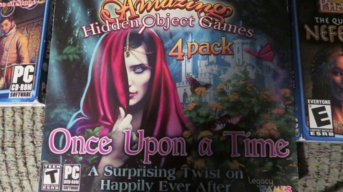 AMAZING - HIDDEN OBJECT GAMES - 4 PACK- ONCE UPON A TIME - PC DVD ROM - LEGACY G - Picture 2 of 2
