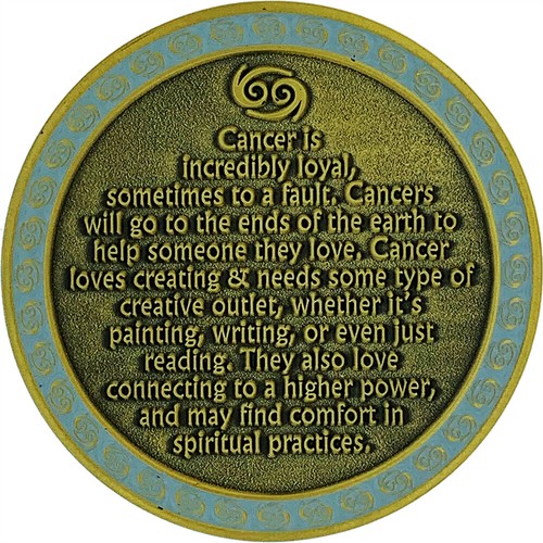Zodiac Cancer Coin - Picture 2 of 4