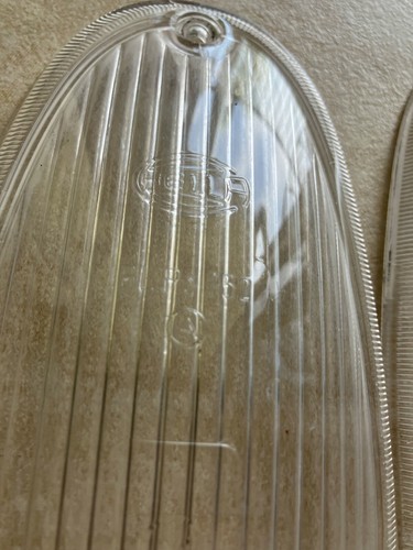 Porsche 914 Hella Front Turn Signals Lenses Clear - a pair - Picture 6 of 7
