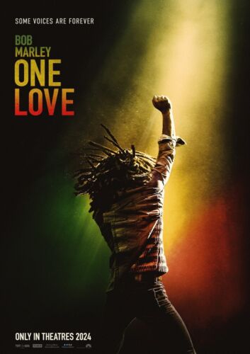 Bob Marley One Love Movie Film Poster A2 A3 A4 - Afbeelding 1 van 1
