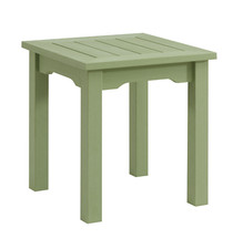 Winawood Wood Effect Side Table - Duck Egg Green