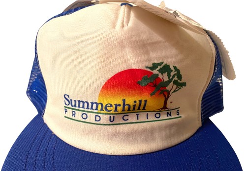 Vintage Summerhill Productions Mesh Trucker Hat NOS Made In USA! PHOTOS! - Picture 3 of 10