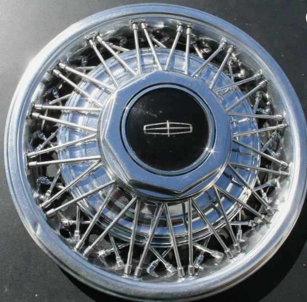 Cerraduras soportes de retención de llaves para tapacubos de radios de cable Lincoln Town Car 1982 a 1990 Foto 2 de 4