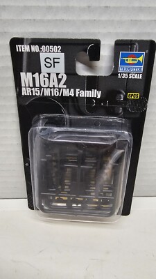 Trumpeter 00502 M16A2 AR15/M16/M4 Family (6 Pcs) 1:35