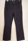DIANE GILMAN DG2 WOMAN JEANS 5-POCKET, SIZE 8 BLACK, RN92309  NEW! — photo 1