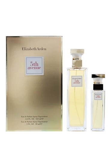 Elizabeth Arden 5th Avenue Eau de Parfum 125ml & EDP 30ml Gift Set For Her