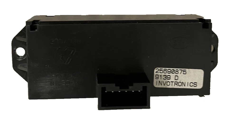 Unidad de control de clima Delco 15-72316 AC pasajero lado derecho mano para Buick Foto 2 de 3