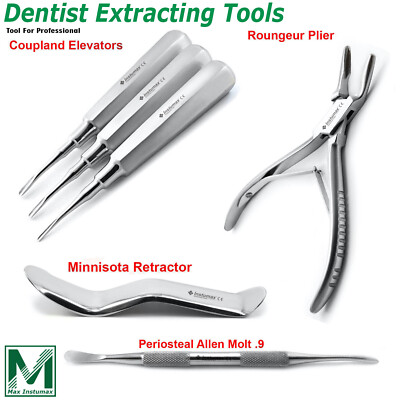 Dental Implant Surgery Periodontal Surgical Tooth Extraction Dentist Tools Set
