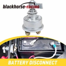 High Performance Master Battery Disconnect Switch 2 post SPST Kill Cut Off