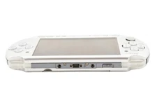 Sony PSP 3000 Mystic Silver Console only Playstation Portable Used